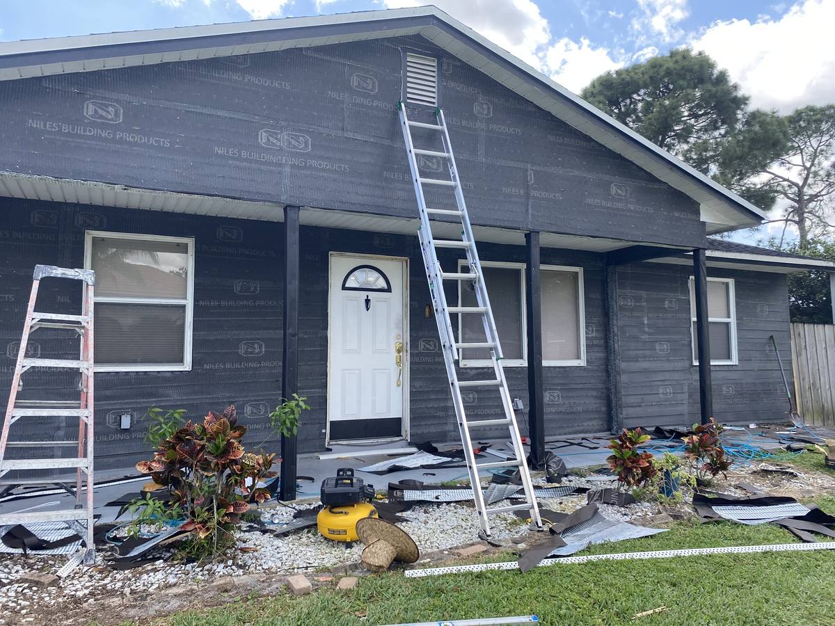 Stucco Installation example by Simon Stucco Services in South Florida