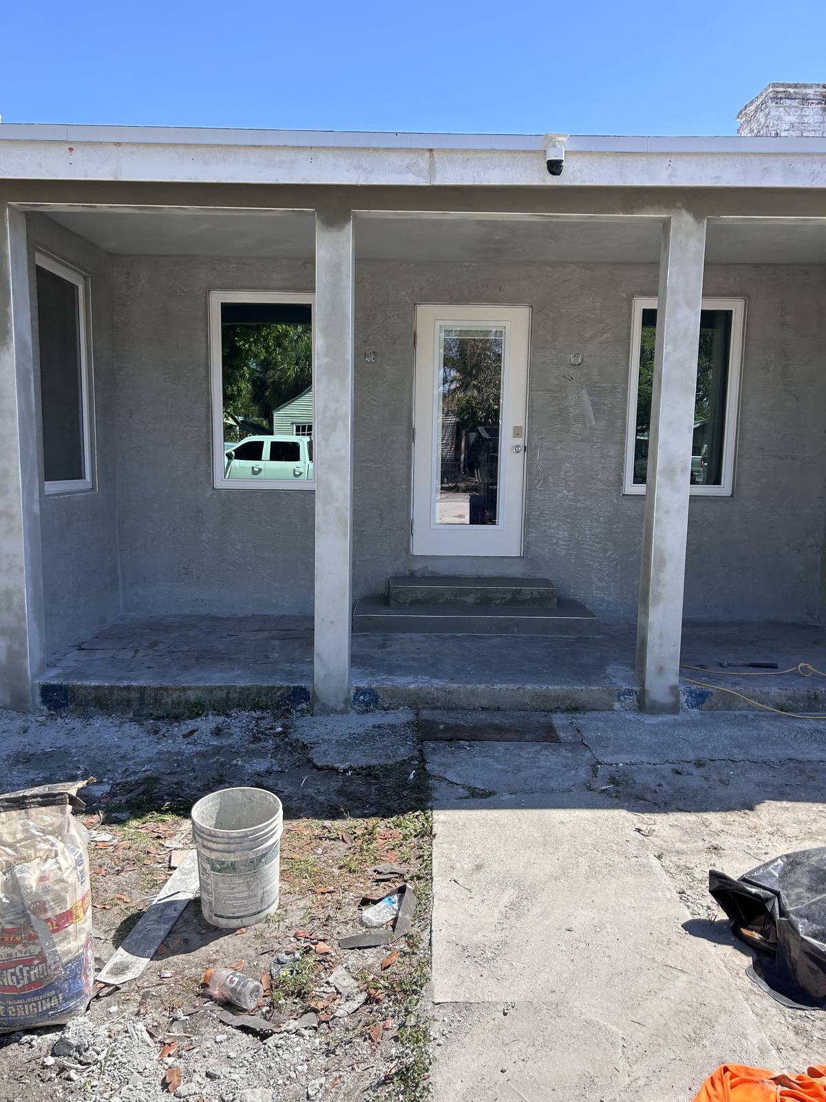 Stucco Ceiling Repair Completed Interior - Simon Stucco Services