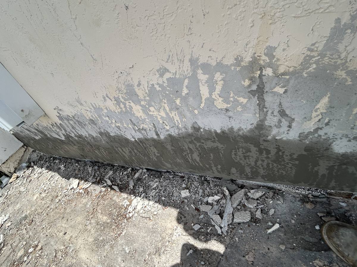 Residential stucco work by Simon Stucco Services in North Miami Beach, Florida
