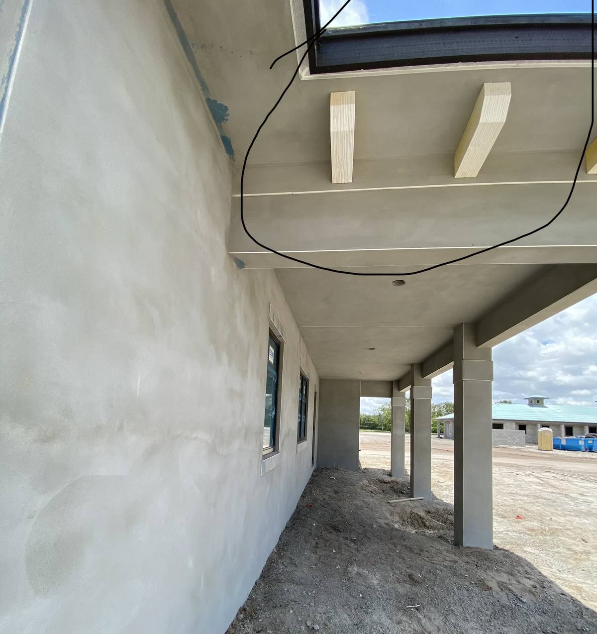 Residential stucco work by Simon Stucco Services in Miami, Florida