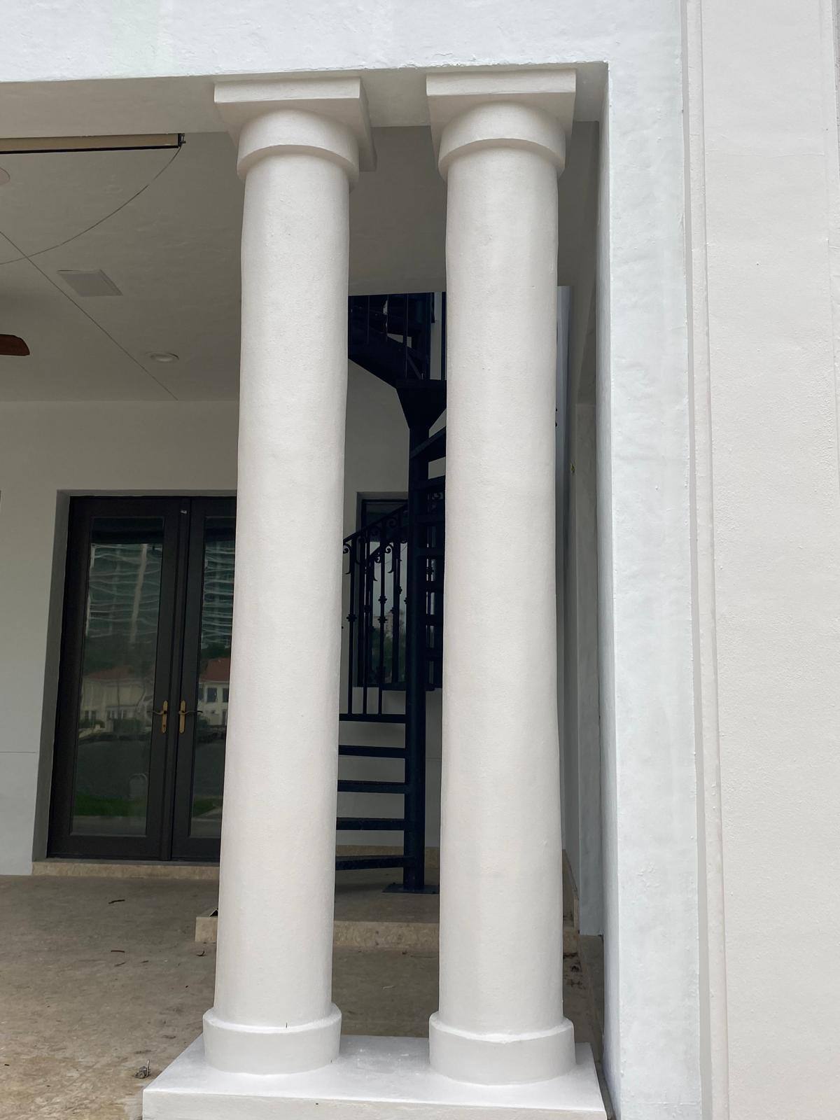 Stucco Finishes example by Simon Stucco Services in South Florida